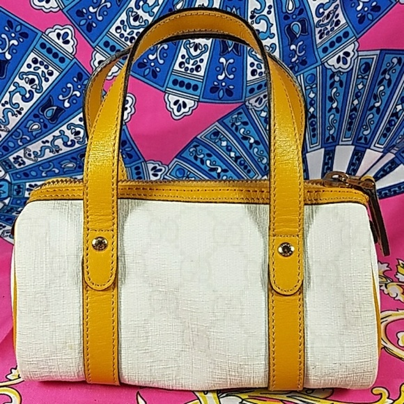 Authentic Gucci GG Monogram Mini Hand Bag - Picture 2 of 8